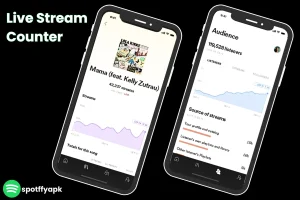 spotify Live Stream Counter for artists