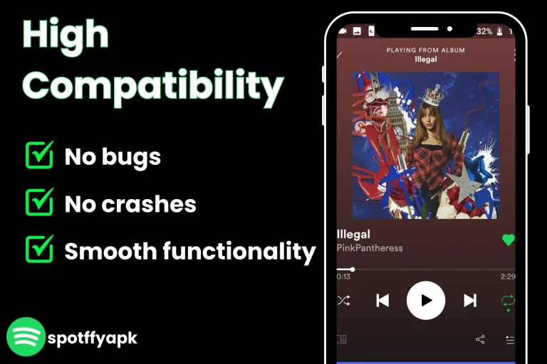High Compatibility of spotify old version