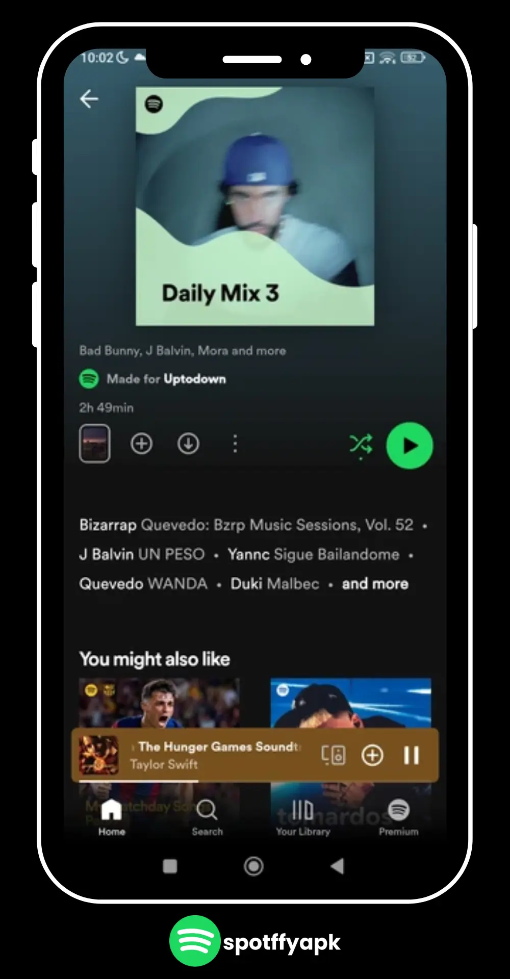 mod spotify screenshot