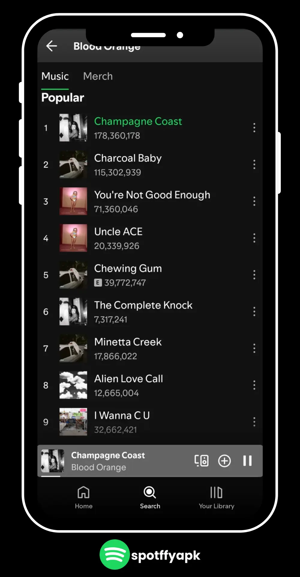 spotify premium apk features