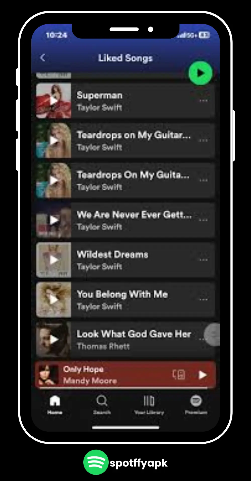 spotify apk screenshot