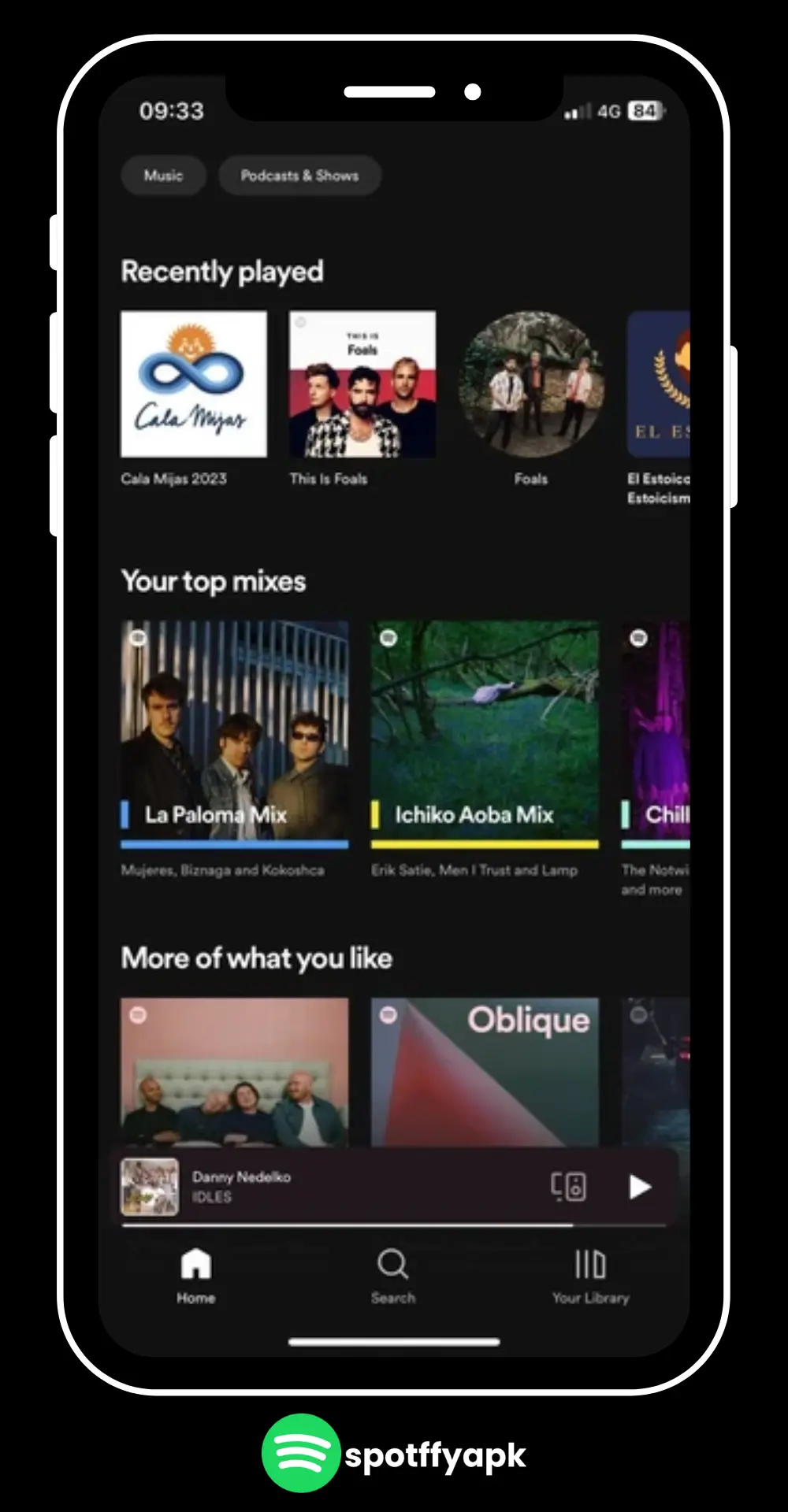 spotify mod apk screenshot