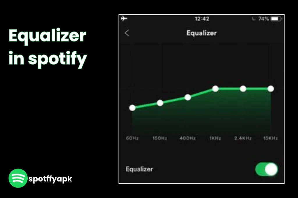 Equalizer in spotify